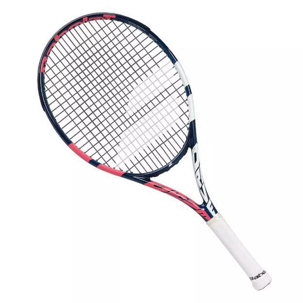Raquete De Tênis Infantil Babolat Drive Jr 25 Azul E Rosa