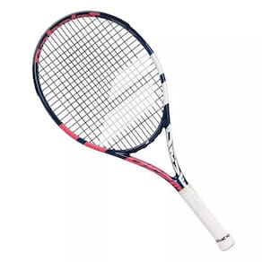 Raquete De Tênis Infantil Babolat Drive Jr 25 Azul E Rosa