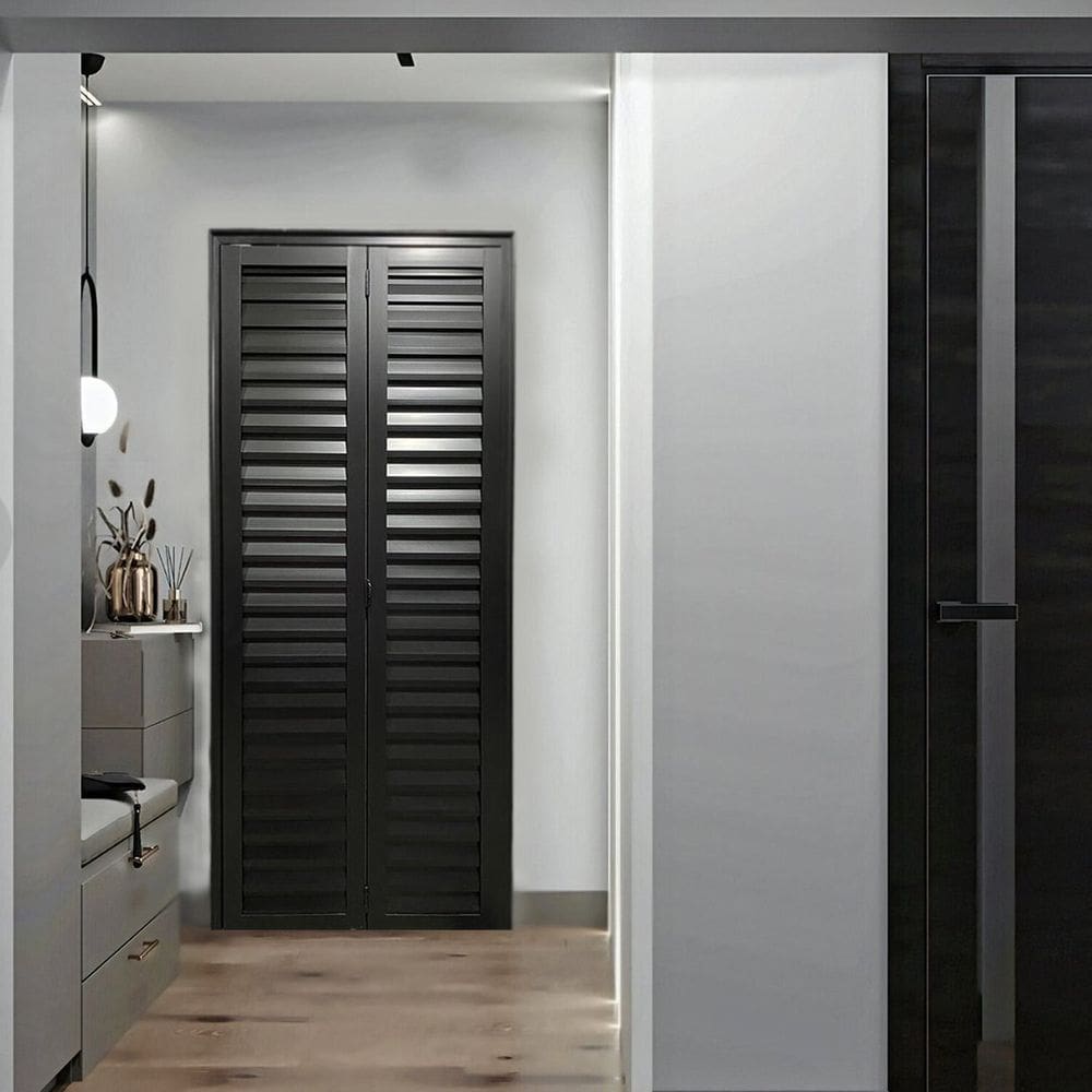 Porta Camarão Palheta Linha 25 210x70 Lado Direito Preto