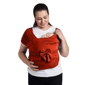 Sling Canguru Soul Mamma Vermelho Rust Tam M