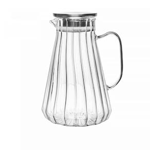 Jarra de Vidro Borossilicato com Tampa de Metal Classic 1,7L 20738 - Wolff