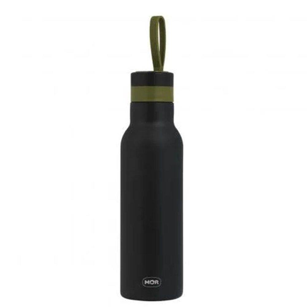 Garrafa Color 500 Ml Preta Mor