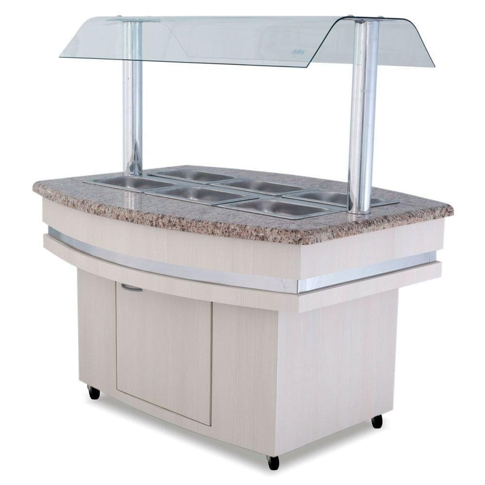 Buffet Self Service Quente 10gns Bf003 Frilux Buffet Quente Linha Luxo 10 Cubas 220v