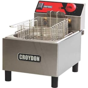 Fritadeira Elétrica óleo 4,5 Litros Fc1b Croydon Fritadeira Elétrica 1 Cesto 220v