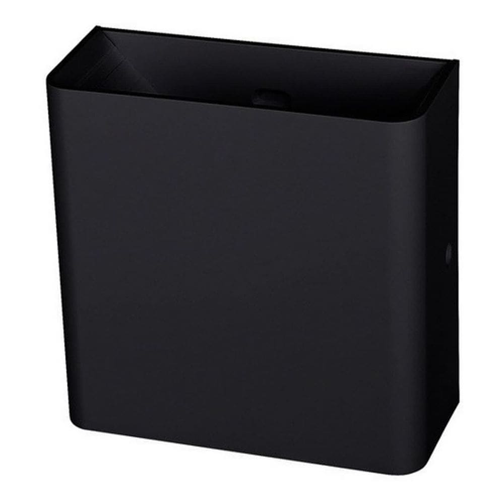 Arandela Led Preta 3w 6000k 2 Focos Slim