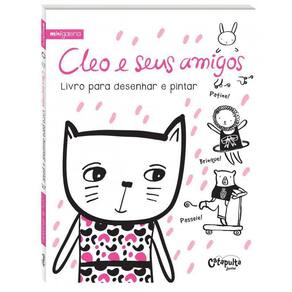 Livro Cleo E Seus Amigos - Livro Para Desenhar E Pintar