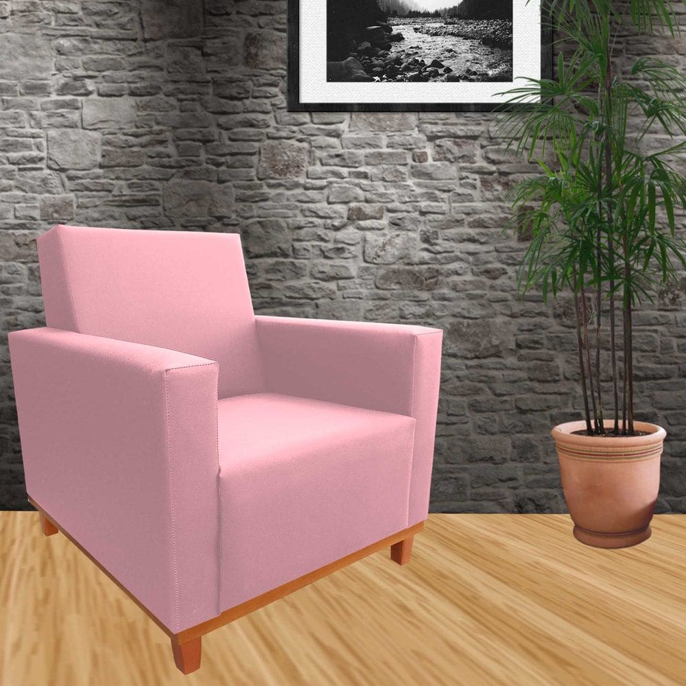POLTRONA CLÁSSICA DE ALTO LUXO Orion Rosa