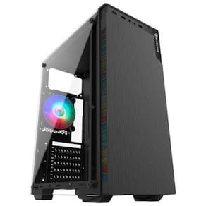 Gabinete Gamer Bluecase Bg-030 Lateral Em Vidro Mid Tower