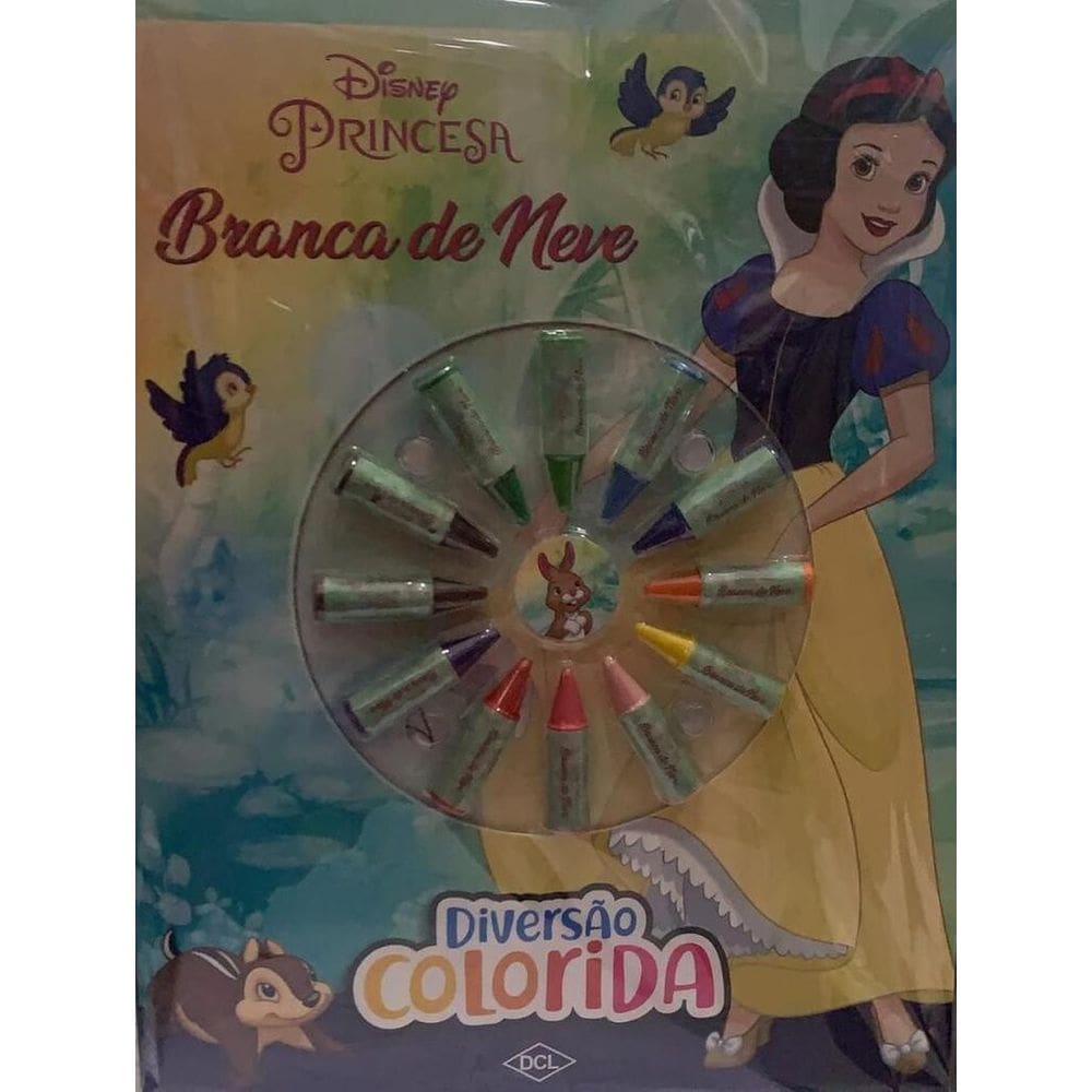 Disney Cores - Diversão Colorida - Branca De Neve