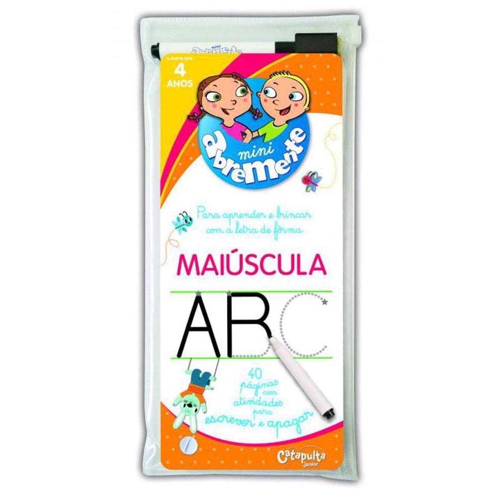 Livro Abremente Mini - Maiuscula