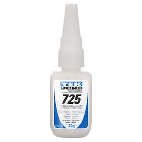 Cola Adesivo Instantânea Tekbond 725 20G Multiuso 10 Peças