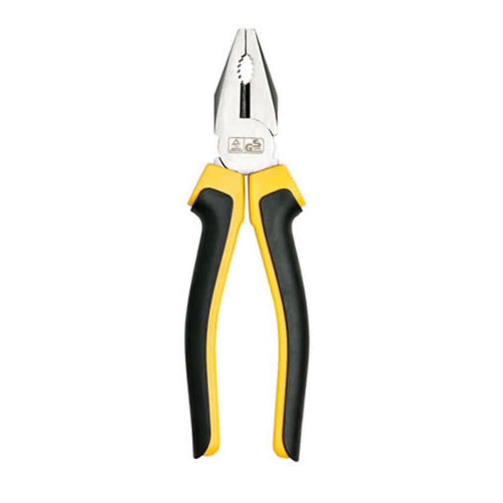 Alicate universal 8” cabo amarelo/preto - Eda