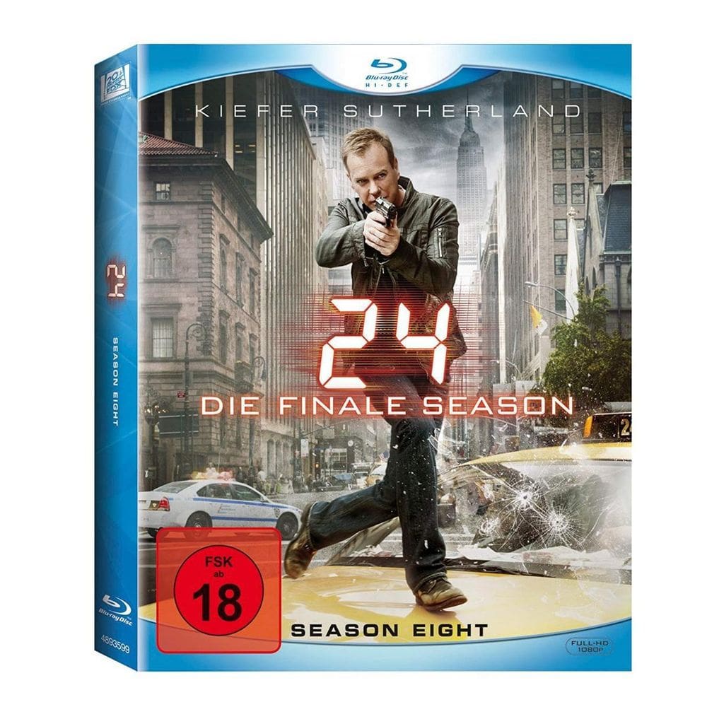 Blu-Ray - 24 Horas 8º Temporada 6 Discos