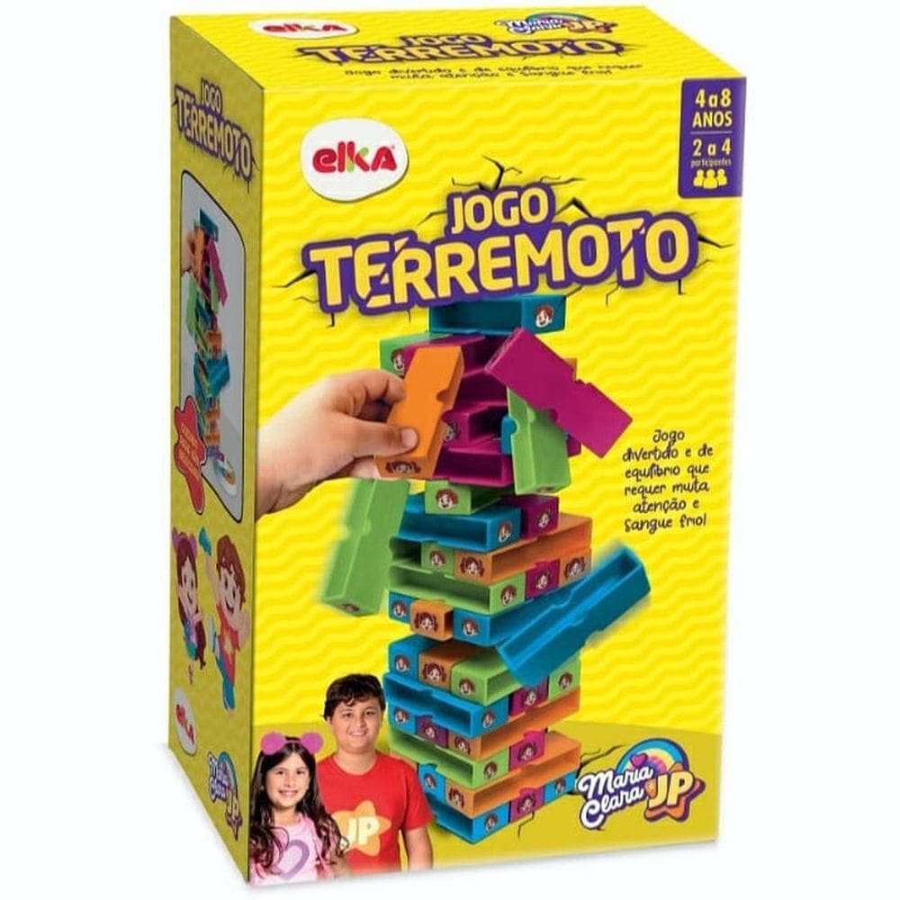Jogo Terremoto Maria Clara E Jp - Elka 1159 - 48 Blocos