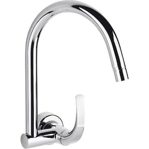 Torneira Pratika Plus De Cozinha Parede Cromado Dn15 1-2 1168-prp-cr Fabrimar