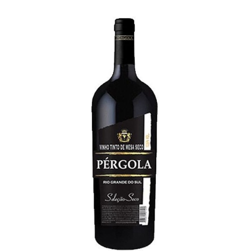 Vinho Pérgola Tinto Seco 1L - Vinícola Campestre - Nacional