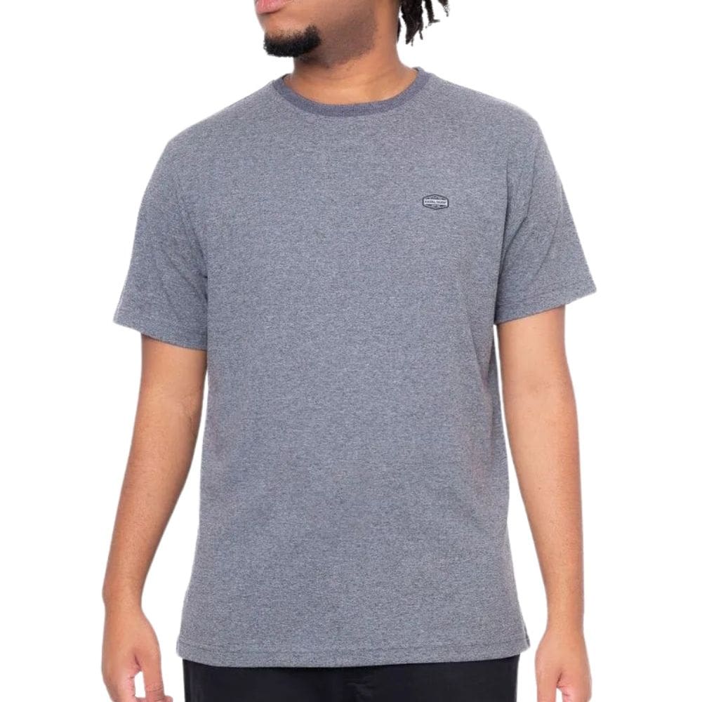 Camiseta Masculina Fatal Sun Cinza Grafite Mescla 27883