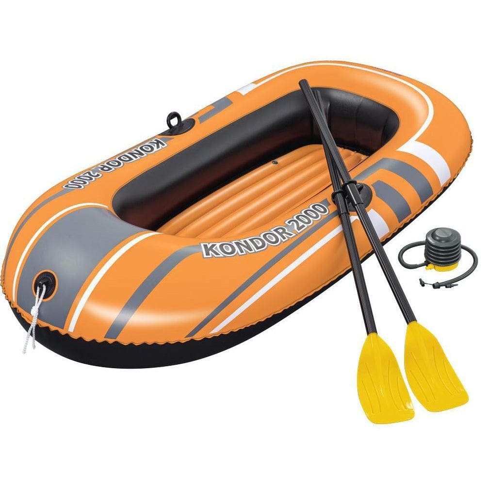 Bote Inflável Hydro Force C Remo E Bomba De Ar 196X114Cm Bel