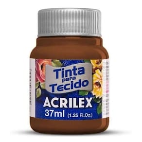 Tinta Tecido Fosca 37Ml Marrom 531 Acrilex