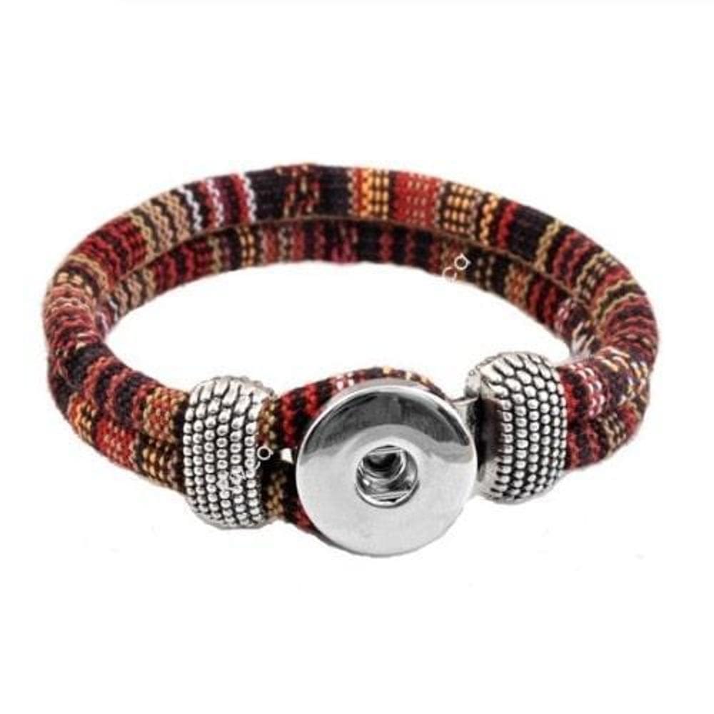 Pulseira De Cotton Vermelho