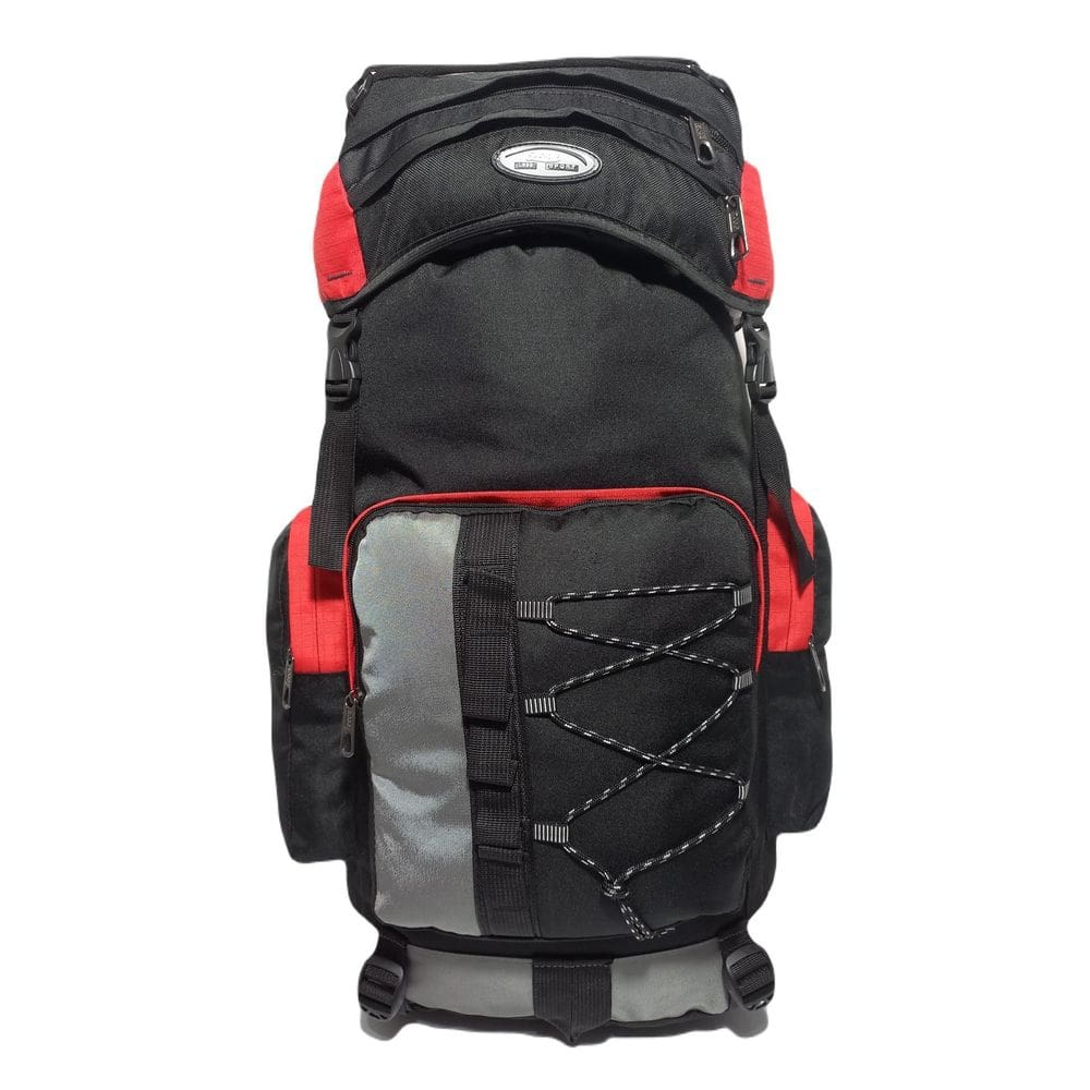 Mochila Camping Trilha Impermeável Vermelha