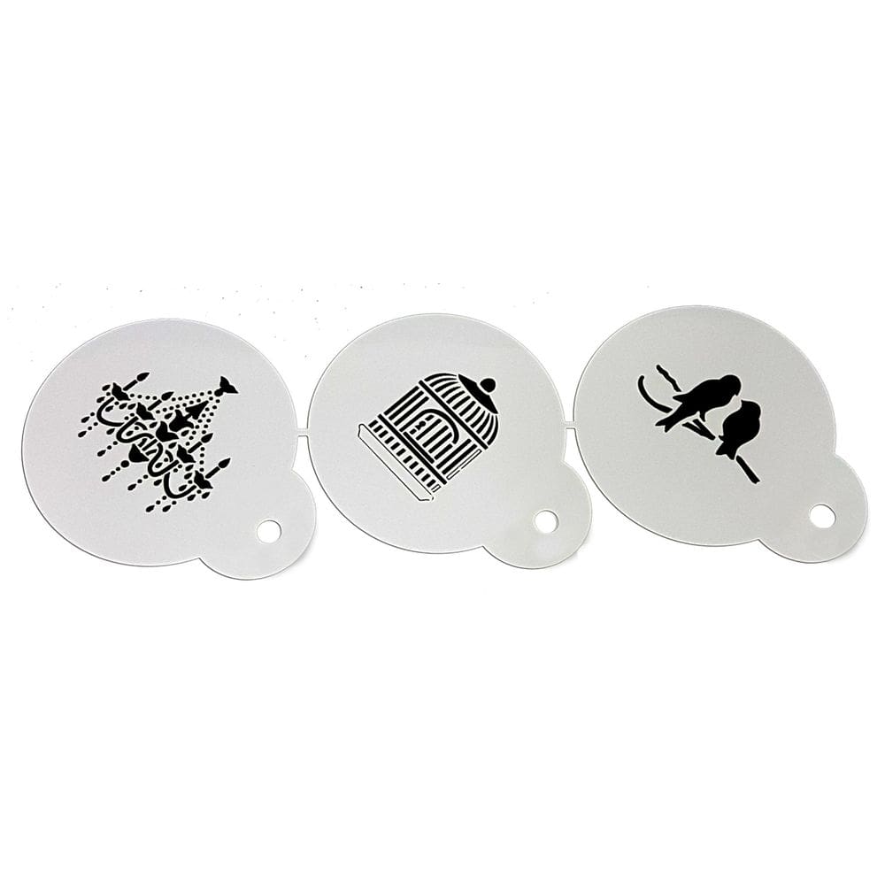 Stencil Para Cupcake - Gmezn405