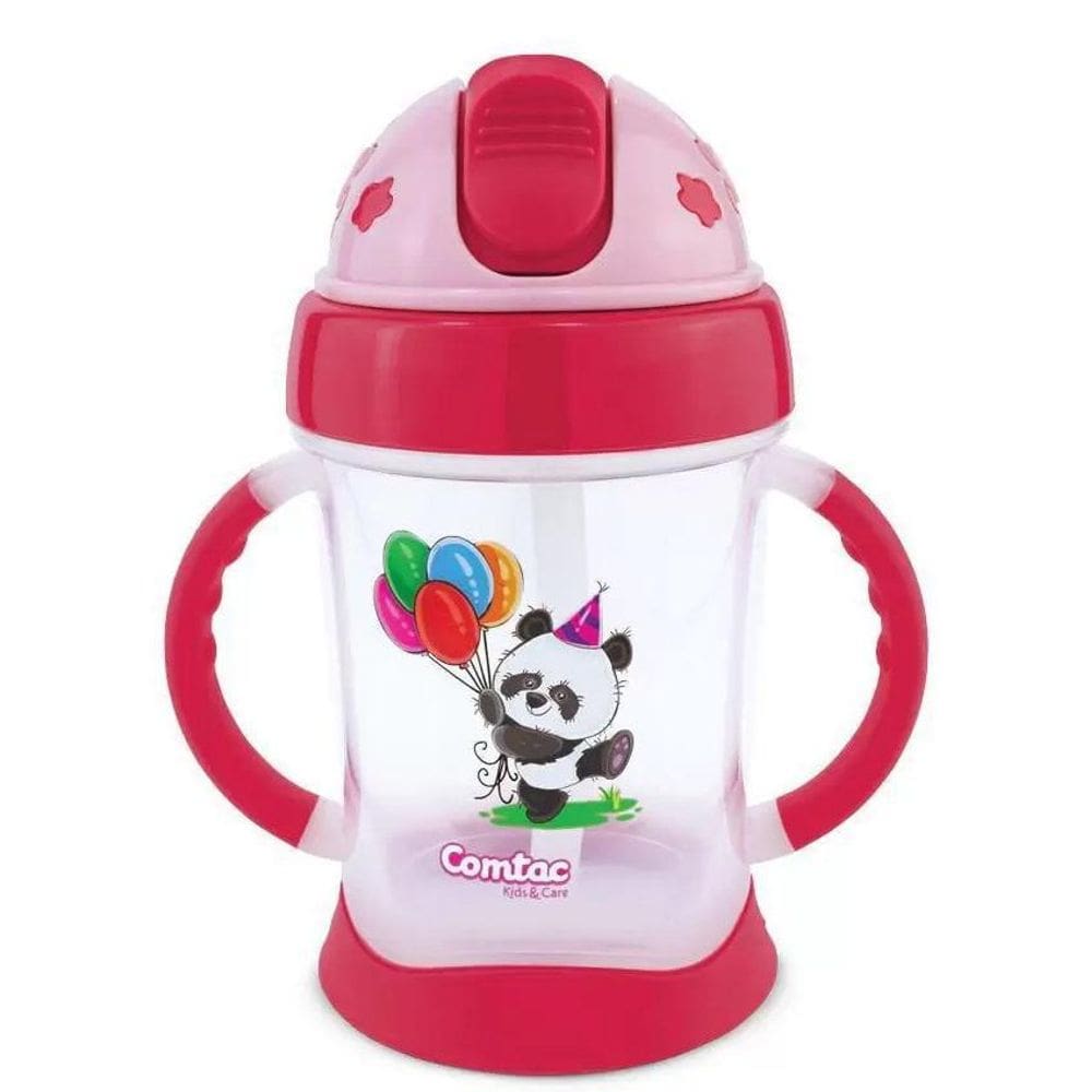 Copo Treinamento Happy Panda 250Ml +9M - Comtac Kids