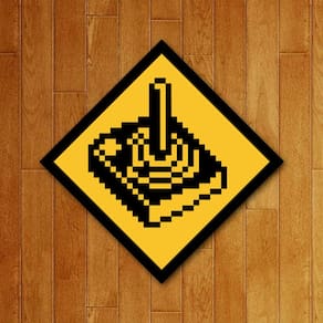 Placa Decorativa Games  -  Controle 8 Bits Vídeo Game