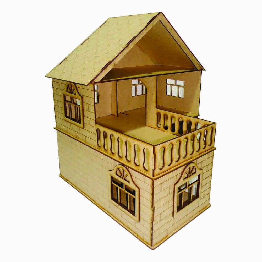 Casa De Bonecas Escala Polly Modelo July Natural - Darama