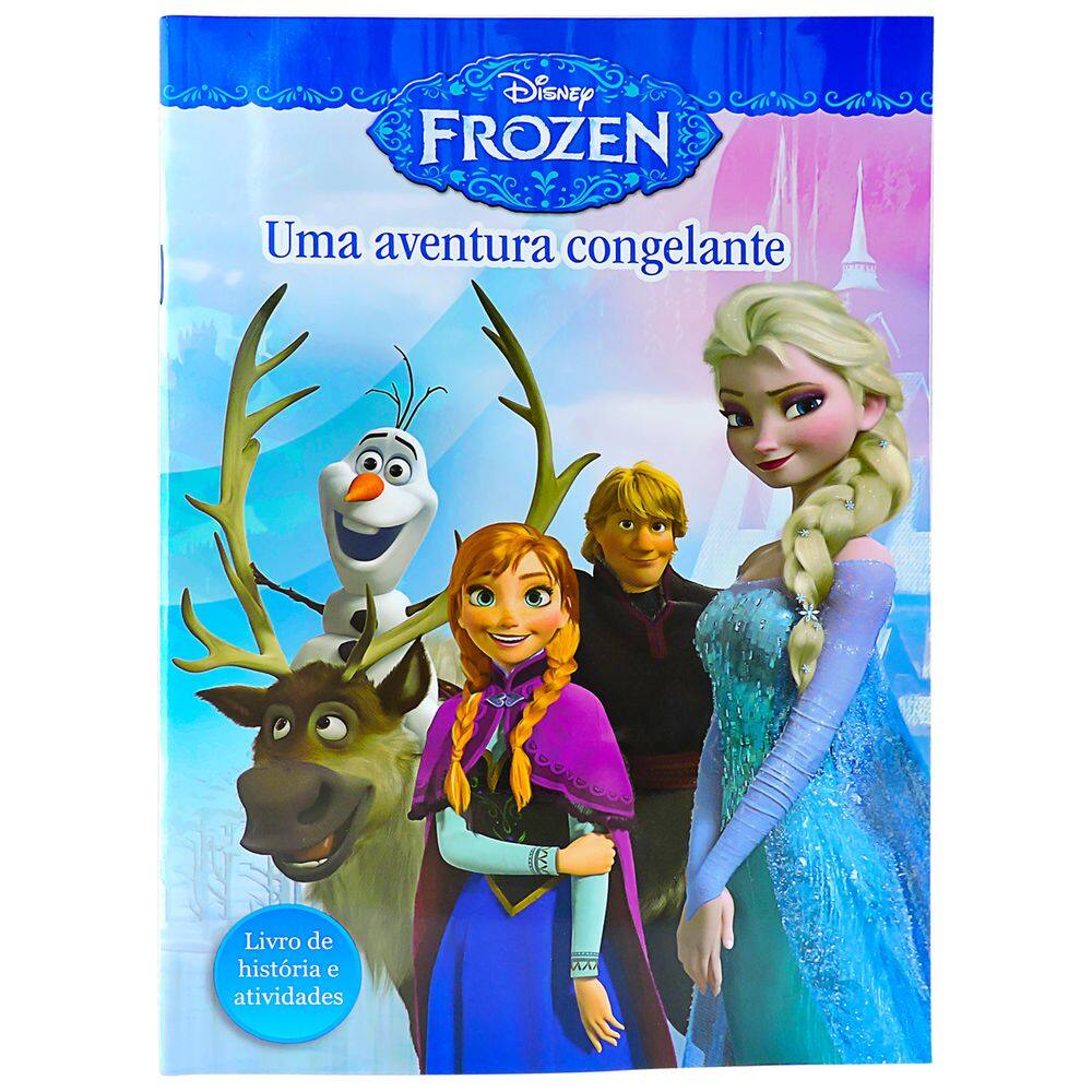 Livrinho de História e Atividades Frozen Disney - DCL