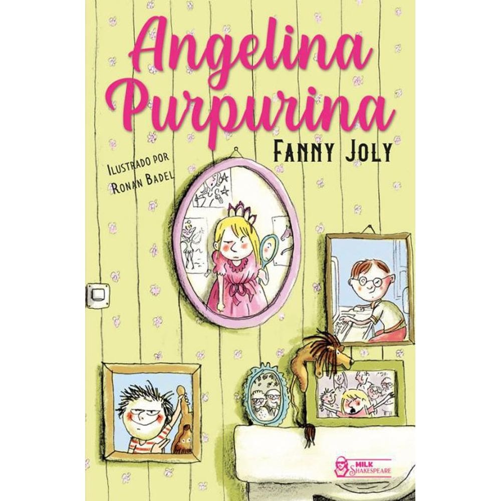 Livro Angelina Purpurina