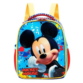 Lancheira Infantil Menino Mickey Mouse Térmica 26x20x15cm