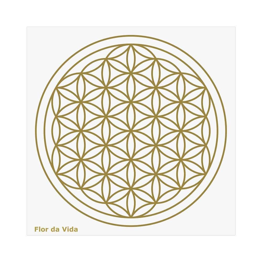 Placa Radiônica Flor Da Vida
