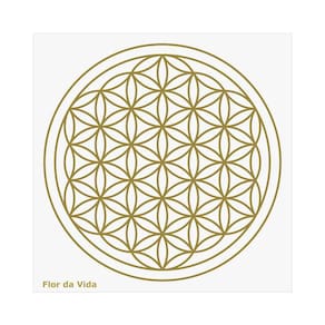 Placa Radiônica Flor Da Vida