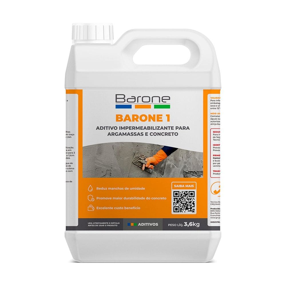 Barone 1 Adesivo Hidrofugante - 3,6