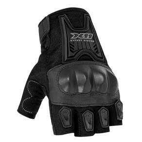 Luva X11 Blackout Meio Dedo Proteção Motociclista Tamanho GG