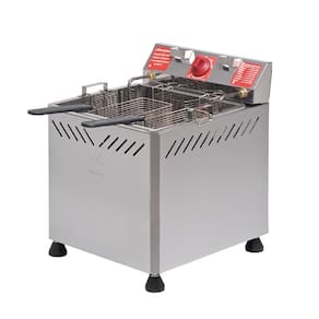 Fritadeira Elétrica Marchesoni 25L - Termostato 200C - Alças em Aço 430 - Resistência Removível - Filtragem - 127V