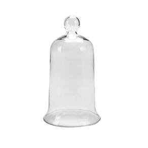 Redoma Cúpula de Vidro P para decoração
