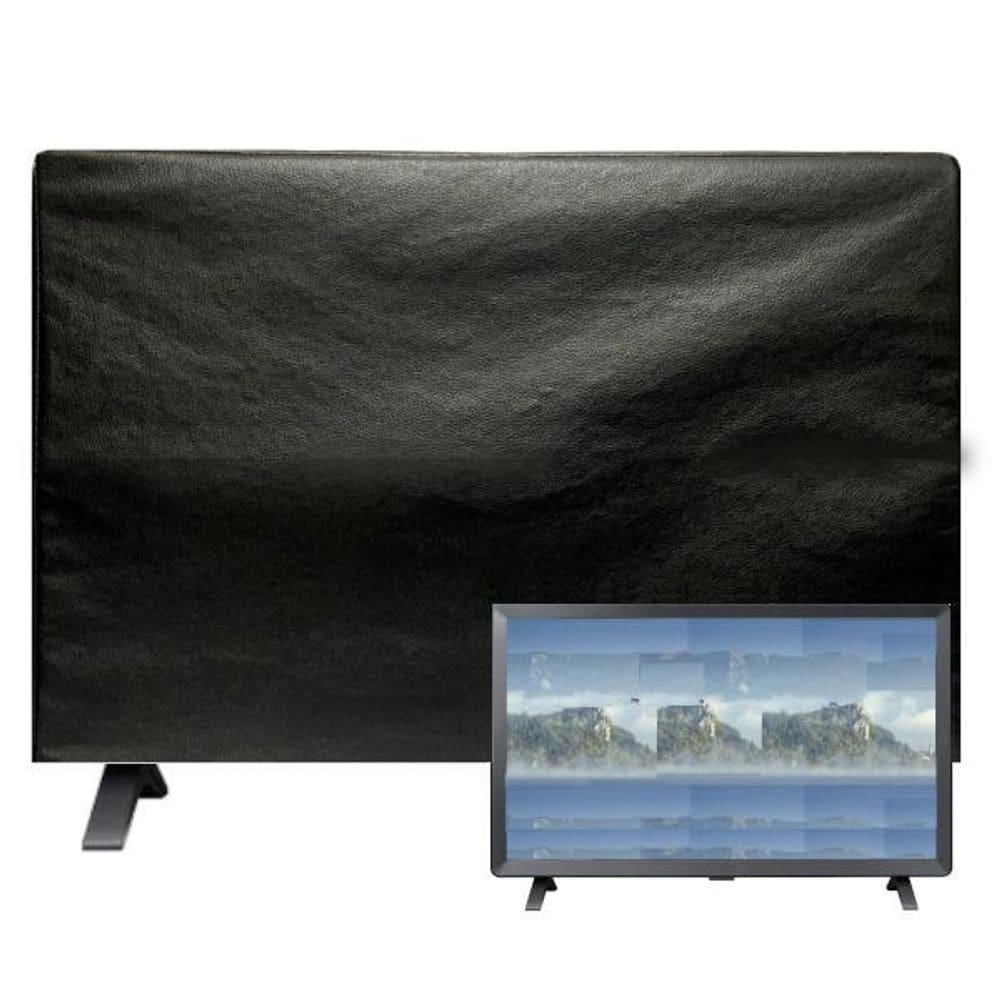 Capa Tv Led E Lcd Em Corino Luxo 32/33` Pol Impermeável