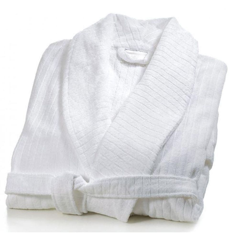 Roupão Adulto Gg Stripes Buddemeyer Branco