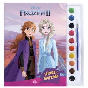 Livro De Pintura Aquarela Frozen Ii D2499 - Dcl