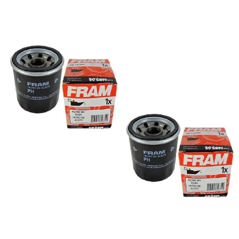 Filtro Óleo Fram Ph6018 Suzuki Bandit Hayabusa - 2 Peças