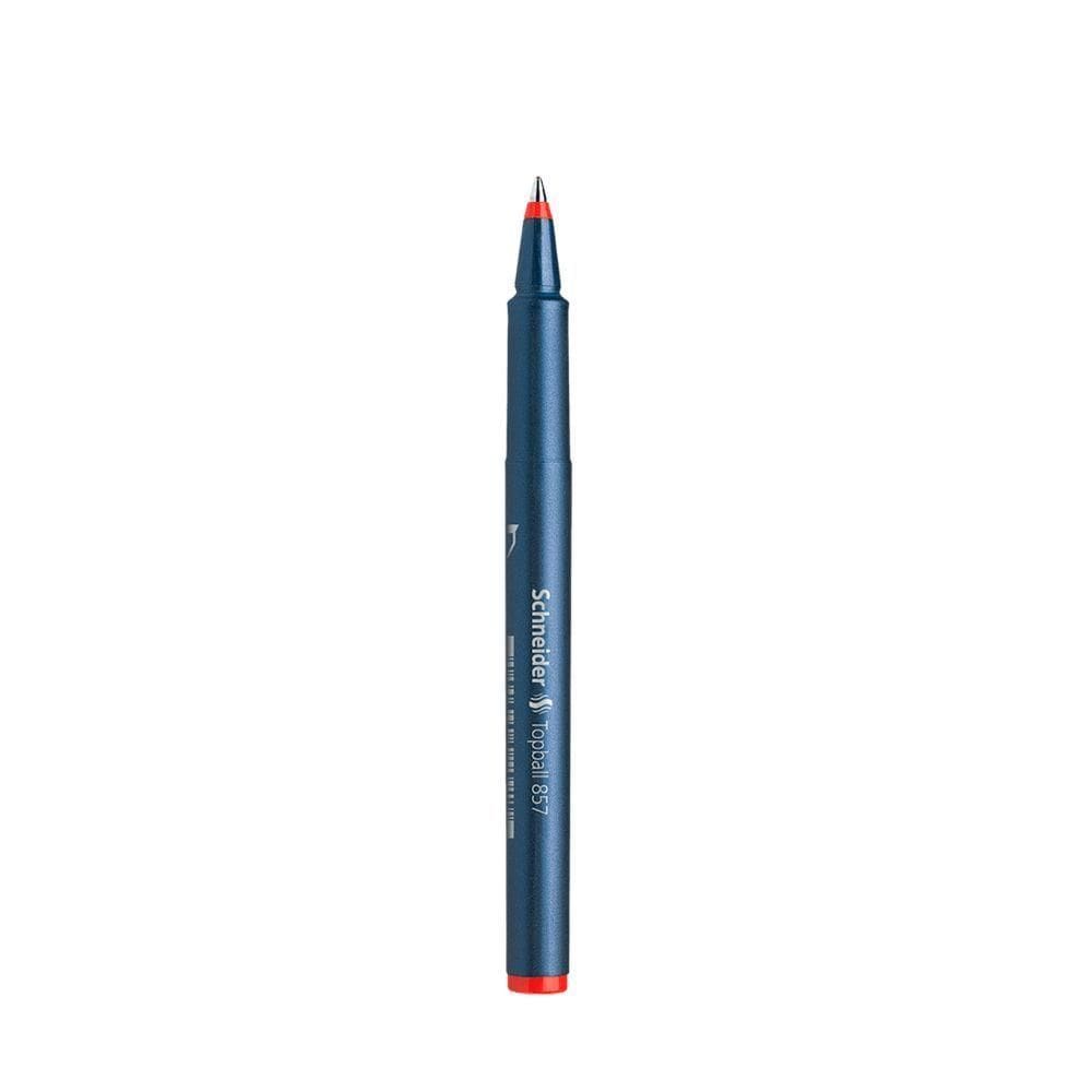 Caneta Esferográfica Topball 857 Schneider Vermelho
