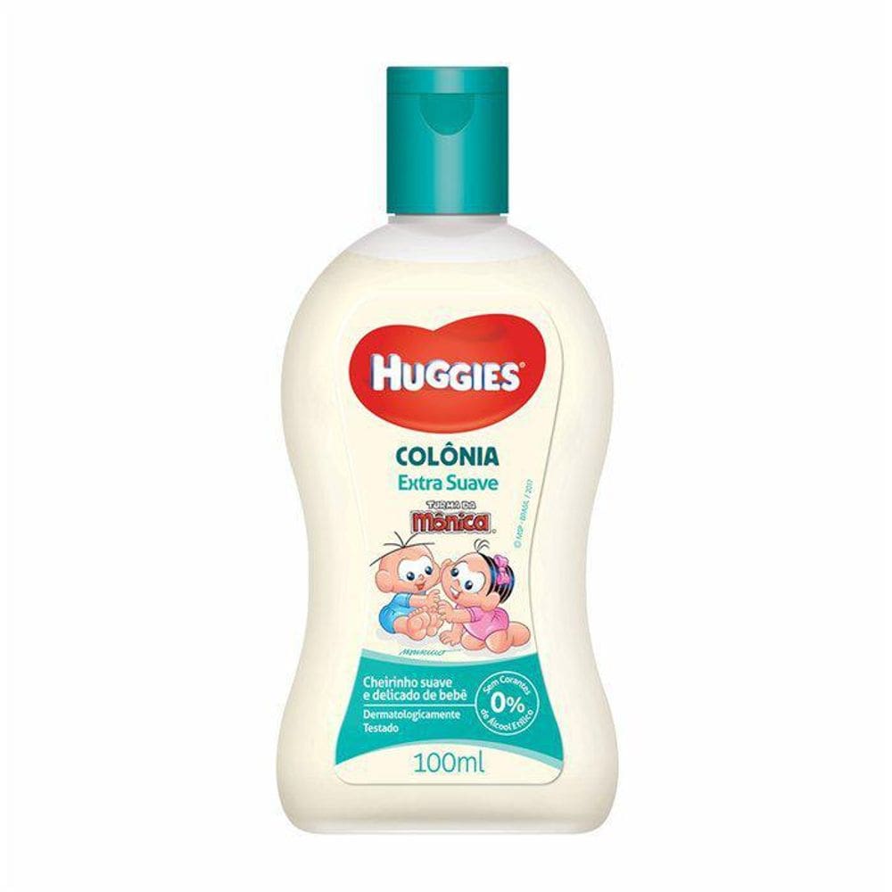 Colônia Infantil Huggies Turma Da Mônica Extra Suave 100ml