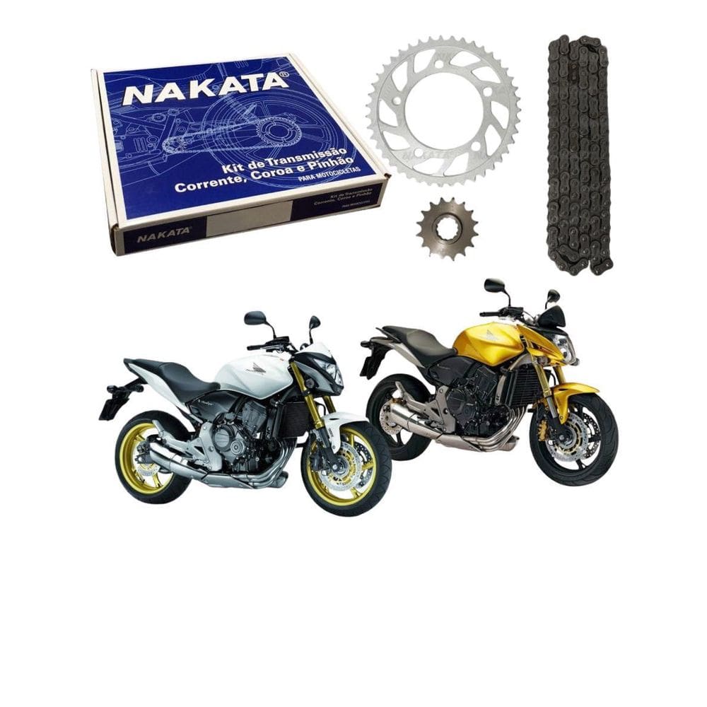 Kit Relação Honda CB600 F Hornet 2008 a 2014 Nakata TM10195R