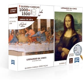 Qc Leonardo Da Vinci - Monalisa E A Ultima Ceia