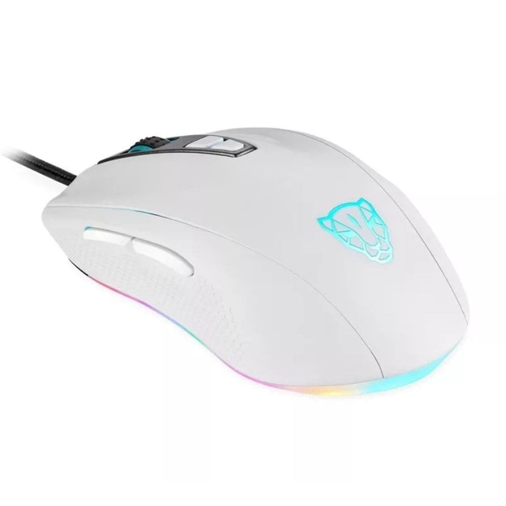 Mouse Motospeed V60 Branco 7 Botões 5000 Dpi Rgb Pmw3325 Homologação: 79902113999