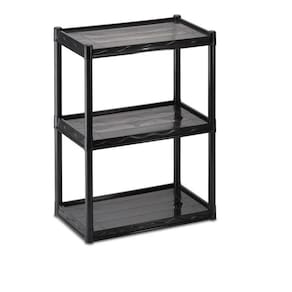 Estante Multiuso 3 Andares Preta 55Xl.30X71 Cm Arthi