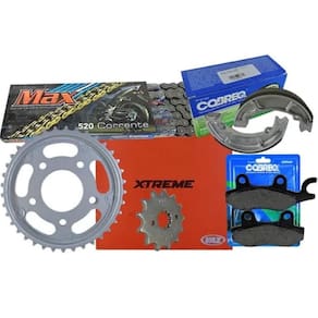 Relação Vaz Max + Pastilha Lona Cobreq Twister 2001 Ate 2008