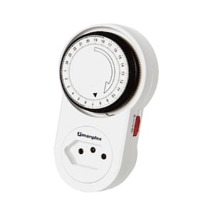 Temporizador Timer Analógico Bivolt Programável Manplex